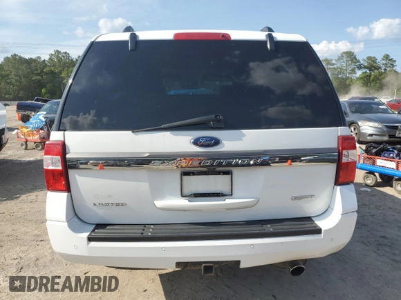 2016 Ford Expedition Limited with VIN 1FMJU1KT1GEF56168, listed as a Copart auction lot 54842505 with 128,885 mi miles and Salvage title. Bid and sale history available at DreamBid. Image 6.