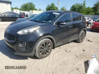 2018 Kia Sportage EX with VIN KNDPN3ACXJ7453142, listed as a Copart auction lot 53853125 with 128,344 mi miles and Clean Title. Bid and sale history available at carsss.com. Image 1.