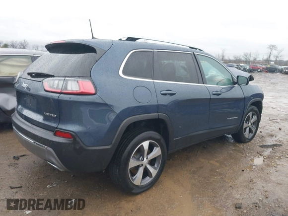 2021 Jeep Cherokee Limited z VIN 1C4PJMDXXMD176174, wystawiony jako IAAI lot #41079125 z przebiegiem Nie podano mil oraz . Historia ofert i sprzedaży dostępna na DreamBid. Obrazek 4.