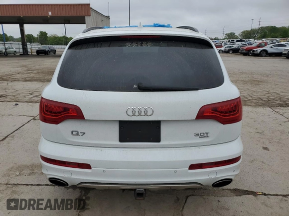 2015 Audi Q7 S line Prestige with VIN WA1DGAFE9FD001651, listed as a Copart auction lot 56538305 with 152,148 mi miles and Clean title. Bid and sale history available at DreamBid. Image 6.