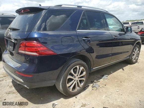2016 Mercedes-Benz GLE with VIN 4JGDA5JB4GA748259, listed as a Copart auction lot 54588875 with 78,061 mi miles and Clean Title. Bid and sale history available at carsss.com. Image 3.