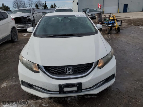 2014 Honda Civic Sedan LX with VIN 2HGFB2F48EH023640, listed as a Copart auction lot 88849735 with 161,007 mi miles and Clean Title. Bid and sale history available at carsss.com. Image 5.