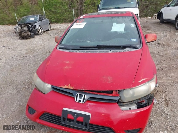 2008 Honda Civic Cpe EX with VIN 2HGFG12868H557597, listed as a IAAI auction lot 42028122 with 145,179 mi miles. Bid and sale history available at carsss.com. Image 6.