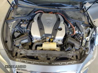 2014 Infiniti Q50 Hybrid Sport with VIN JN1AV7AP2EM690640, listed as a Copart auction lot 46405715 with 230,507 mi miles and Salvage Title. Bid and sale history available at carsss.com. Image 11.