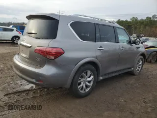 2013 Infiniti QX56 with VIN JN8AZ2NF1D9550722, listed as a Copart auction lot 42160175 with 243,578 mi miles and Salvage title. Bid and sale history available at DreamBid. Image 3.