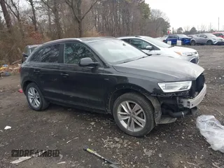 2018 Audi Q3 Premium with VIN WA1ECCFS0JR035488, listed as a IAAI auction lot 41300403 with 57,438 mi miles and . Bid and sale history available at DreamBid. Image 1.