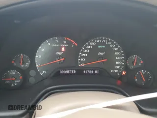 2003 Chevrolet Corvette with VIN 1G1YY32G235117862, listed as a Copart auction lot 77708764 with 41,784 mi miles and Salvage Title. Bid and sale history available at carsss.com. Image 9.