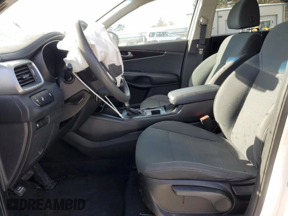 2019 Kia Sorento LX with VIN 5XYPGDA39KG540003, listed as a Copart auction lot 45834465 with 117,334 mi miles and Salvage Title. Bid and sale history available at DreamBid. Image 7.