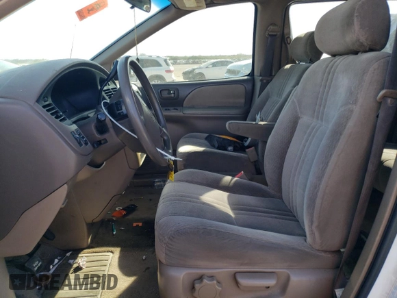 2002 Toyota Sienna CE z VIN 4T3ZF19C52U489292, wystawiony jako Copart lot #87187184 z przebiegiem Nie podano mil oraz Szkoda całkowita • Salvage title. Historia ofert i sprzedaży dostępna na DreamBid. Obrazek 7.