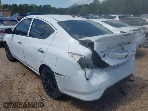 2016 Nissan Versa S Plus with VIN 3N1CN7AP8GL868279, listed as a IAAI auction lot 41964514 with 163,823 mi miles. Bid and sale history available at carsss.com. Image 3.