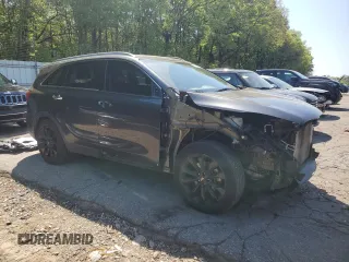 2020 Kia Sorento EX with VIN 5XYPH4A5XLG675703, listed as a Copart auction lot 52309365 with 55,882 mi miles and Salvage title. Bid and sale history available at DreamBid. Image 4.