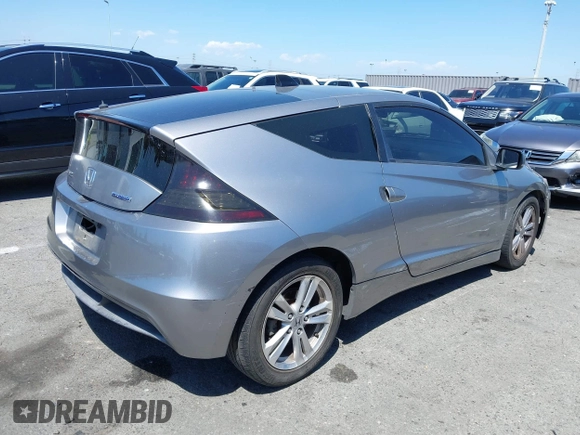 2011 Honda CR-Z EX with VIN JHMZF1D61BS002811, listed as a IAAI auction lot 42140932 with 113,164 mi miles. Bid and sale history available at carsss.com. Image 4.