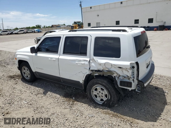 2016 Jeep Patriot Sport with VIN 1C4NJPBAXGD648790, listed as a Copart auction lot 59492765 with 96,346 mi miles and Salvage title. Bid and sale history available at DreamBid. Image 2.