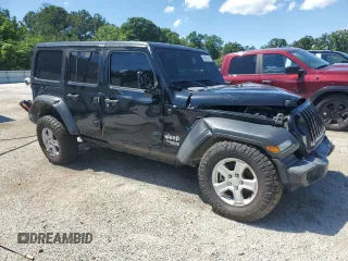2021 Jeep Wrangler Unlimited Sport S с VIN 1C4HJXDG4MW532158, выставлен на аукционе Copart как лот 57533055 с пробегом 79 513 миль миль и Чистый • Clean title. История ставок и продаж доступна на DreamBid. Изображение 4.