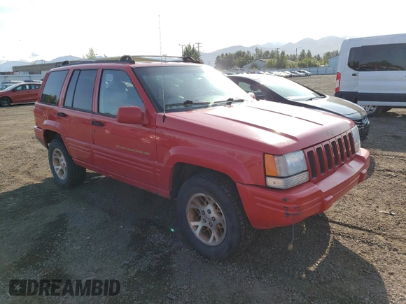 1996 Jeep Grand Cherokee Limited with VIN 1J4GZ78Y0TC230643, listed as a Copart auction lot 67796434 with 193,583 mi miles and Clean title. Bid and sale history available at DreamBid. Image 4.