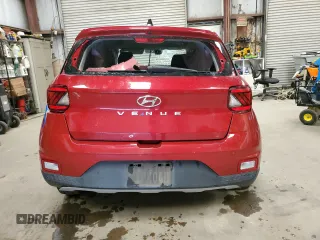 2021 Hyundai Venue SE with VIN KMHRB8A39MU108670, listed as a Copart auction lot 50427805 with 76,678 mi miles and Salvage Title. Bid and sale history available at DreamBid. Image 6.