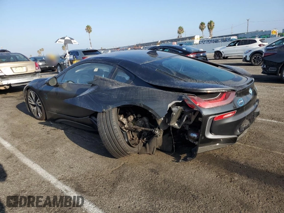 2017 BMW i8 z VIN WBY2Z2C35HV676554, wystawiony jako Copart lot #69516714 z przebiegiem 58 163 mil mil oraz Szkoda całkowita • Salvage title. Historia ofert i sprzedaży dostępna na DreamBid. Obrazek 2.