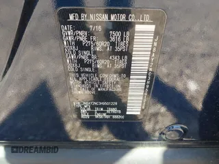 2017 Nissan Armada SV with VIN JN8AY2NC3H9501228, listed as a IAAI auction lot 41780182 with 233,183 mi miles and . Bid and sale history available at DreamBid. Image 9.