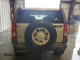 2008 Hummer H3 SUV with VIN 5GTEN13E588146985, listed as a Copart auction lot 73355404 with 96,450 mi miles and Salvage Title. Bid and sale history available at carsss.com. Image 6.