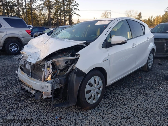 2013 Toyota Prius c One with VIN JTDKDTB33D1557457, listed as a IAAI auction lot 41517947 with 180,317 mi miles. Bid and sale history available at carsss.com. Image 18.