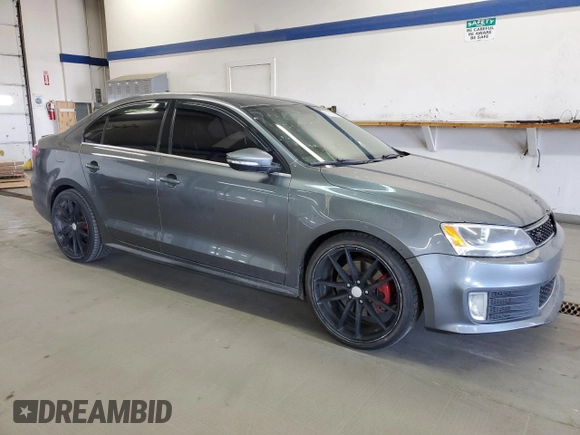 2013 Volkswagen Jetta GLI Autobahn with VIN 3VW4A7AJ7DM234635, listed as a Copart auction lot 53502205 with 160,441 mi miles and Salvage Title. Bid and sale history available at DreamBid. Image 4.