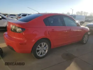 2008 Mazda 3 i Sport with VIN JM1BK12F481832859, listed as a Copart auction lot 42620835 with 193,293 mi miles and Salvage Title. Bid and sale history available at DreamBid. Image 3.