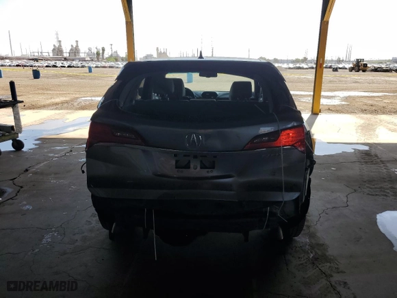 2013 Acura RDX with VIN 5J8TB3H39DL017439, listed as a Copart auction lot 53561505 with 157,570 mi miles and Salvage Title. Bid and sale history available at carsss.com. Image 6.