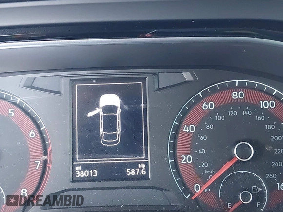 2021 Volkswagen Jetta S with VIN 3VWC57BU4MM100299, listed as a IAAI auction lot 42567409 with 38,013 mi miles and . Bid and sale history available at DreamBid. Image 16.