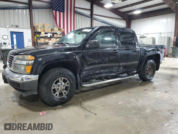 2007 GMC Canyon SLE2 with VIN 1GTDT13E878249759, listed as a Copart auction lot 85816874 with 151,465 mi miles and Salvage Title. Bid and sale history available at carsss.com. Image 1.