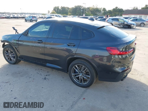 2020 BMW X4 M40i with VIN 5UX2V5C01L9C60394, listed as a IAAI auction lot 41351086 with 67,710 mi miles and . Bid and sale history available at DreamBid. Image 3.