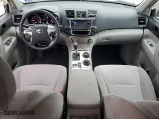 2013 Toyota Highlander with VIN 5TDZA3EH2DS045254, listed as a Copart auction lot 50244815 with 74,507 mi miles and Salvage Title. Bid and sale history available at carsss.com. Image 8.