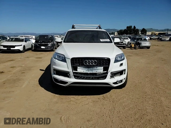 2015 Audi Q7 3.0L TDI Prestige with VIN WA1WMAFE0FD016301, listed as a Copart auction lot 46296335 with 86,984 mi miles and Salvage Title. Bid and sale history available at carsss.com. Image 11.