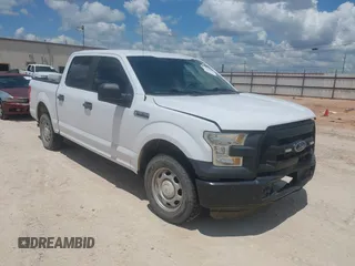2016 Ford F-150 XL with VIN 1FTEW1CF2GKD60444, listed as a IAAI auction lot 42229881 with 127,078 mi miles and . Bid and sale history available at DreamBid. Image 1.