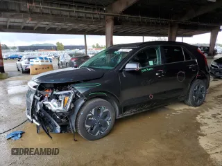 2023 Kia Niro EV Wind with VIN KNDCR3L14P5029801, listed as a Copart auction lot 49273385 with 68,208 mi miles and Salvage Title. Bid and sale history available at carsss.com. Image 1.