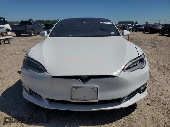 2016 Tesla Model S 90D with VIN 5YJSA1E21GF150460, listed as a Copart auction lot 48160495 with 84,761 mi miles and Salvage Title. Bid and sale history available at DreamBid. Image 5.