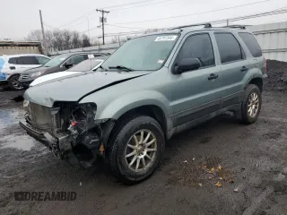 2005 Ford Escape XLS Value with VIN 1FMYU92Z65KC44198, listed as a Copart auction lot 46797395 with 189,887 mi miles and Salvage Title. Bid and sale history available at carsss.com. Image 1.