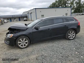 2016 Volvo V60 T5 Drive-E Premier with VIN YV140MEK2G1287763, listed as a Copart auction lot 64297004 with 145,377 mi miles and Salvage Title. Bid and sale history available at carsss.com. Image 1.