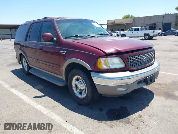 2001 Ford Expedition Eddie Bauer with VIN 1FMEU17W61LB69297, listed as a IAAI auction lot 42658961 with 73,334 mi miles and . Bid and sale history available at DreamBid. Image 1.