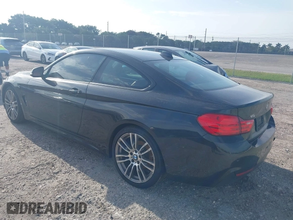 2015 BMW 4 Series 428i with VIN WBA3N3C56FK233866, listed as a IAAI auction lot 41983330 with 218,017 mi miles and . Bid and sale history available at DreamBid. Image 3.