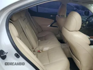 2007 Lexus IS 250 z VIN JTHBK262575048645, wystawiony jako Copart lot #59610605 z przebiegiem 162 327 mil mil oraz Czysty tytuł • Clean title. Historia ofert i sprzedaży dostępna na DreamBid. Obrazek 10.