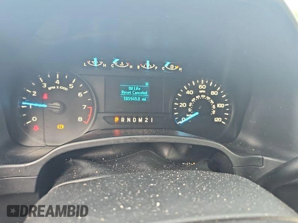 2018 Ford F-150 XL with VIN 1FTMF1EB6JKF17647, listed as a IAAI auction lot 42573174 with 185,949 mi miles and . Bid and sale history available at DreamBid. Image 1.