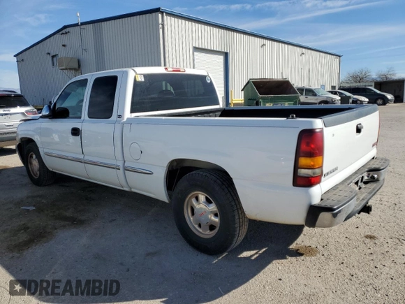 2001 GMC Sierra 1500 SLE z VIN 2GTEC19T511251862, wystawiony jako Copart lot #44266185 z przebiegiem 160 176 mil mil oraz Szkoda całkowita • Salvage title. Historia ofert i sprzedaży dostępna na DreamBid. Obrazek 2.