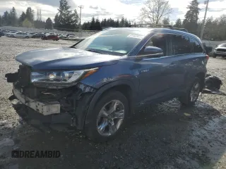 2019 Toyota Highlander Hybrid Limited with VIN 5TDDGRFH3KS053354, listed as a Copart auction lot 51182965 with 98,171 mi miles and Salvage title. Bid and sale history available at DreamBid. Image 1.