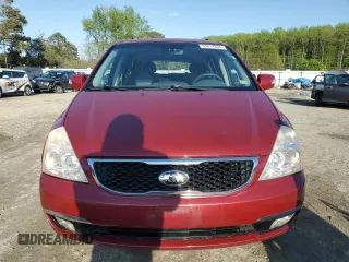 2014 Kia Sedona LX with VIN KNDMG4C71E6547005, listed as a Copart auction lot 51817335 with 224,244 mi miles and Salvage Title. Bid and sale history available at carsss.com. Image 5.