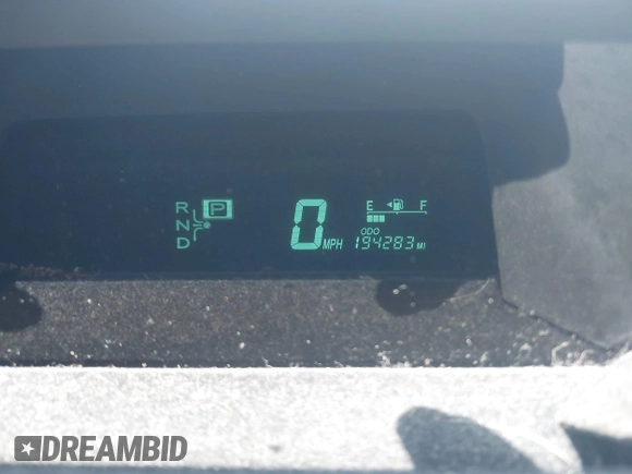 2009 Toyota Prius with VIN JTDKB20U397869309, listed as a IAAI auction lot 42104160 with 194,283 mi miles. Bid and sale history available at carsss.com. Image 7.