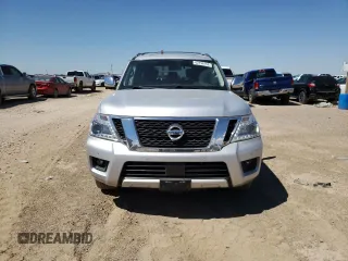 2018 Nissan Armada Platinum with VIN JN8AY2ND0JX000162, listed as a Copart auction lot 62196153 with 35,872 mi miles and Clean Title. Bid and sale history available at carsss.com. Image 5.