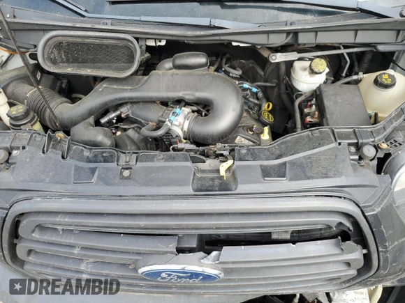 2016 Ford Transit Cargo with VIN 1FTYR1ZM1GKA62977, listed as a Copart auction lot 57054015 with 62,670 mi miles and Salvage title. Bid and sale history available at DreamBid. Image 12.