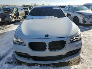 2014 BMW 7 Series ALPINA B7 with VIN WBAYE8C55ED135790, listed as a Copart auction lot 41574755 with 128,255 mi miles and Salvage Title. Bid and sale history available at carsss.com. Image 5.