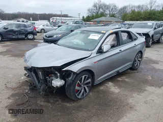2019 Volkswagen Jetta GLI S with VIN 3VW5T7BU9KM157755, listed as a IAAI auction lot 42000718 with 121,015 mi miles and . Bid and sale history available at DreamBid. Image 2.