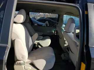 2012 Toyota Sienna LE with VIN 5TDJK3DC9CS038655, listed as a Copart auction lot 46852235 with 193,074 mi miles and Salvage Title. Bid and sale history available at carsss.com. Image 10.